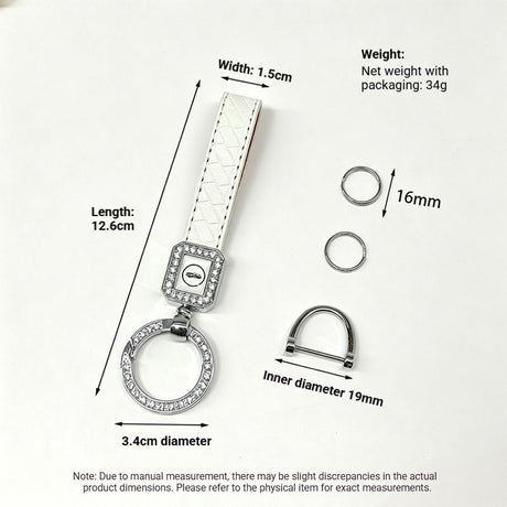 Silver Hardware White 25 Pack