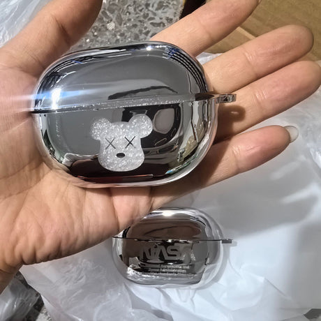 SmileyFace AirPods Pro Bluetooth Earbud Case with matching ring