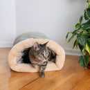 Universal Warm Pet Bed for Cats and Dogs Dark Brown