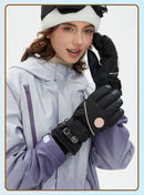 USB Heated Gloves for Outdoor Black