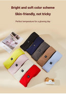 USB Rechargeable Graphene Heated Neck Warmer Off-white