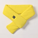 USB Rechargeable Graphene Heated Neck Warmer Yellow-Gift Box Edition