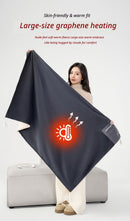 USB Washable Heated Shawl-No Power Bank Included-Green