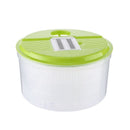 Vegetable washing basket-Green 2in1 with Julienne and Slicing Function