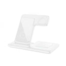 White 20W Foldable 3-in-1 Wireless Charger