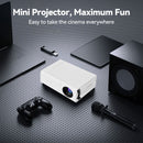 White M3S 1080P Mini Projector USB-Powered Version Includes Manual