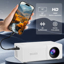 White M3S 1080P Mini Projector USB-Powered Version Includes Manual