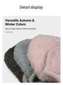Women Plain Aviator Hat with Earflaps Pink