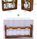 HydroponicWoodenFramewithSnap-On-DiamondDoubleBottle
