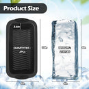4 Pack Extra Large Ice Block Mold Black