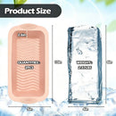 4 Pack Extra Large Ice Block Mold-Morandi Pink