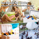 4 Pack Extra Large Ice Block Mold-Morandi Pink