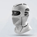 Black and White Unisex Windproof Ski Balaclava, Thermal Neck Gaiter & Motorcycle Face Mask
