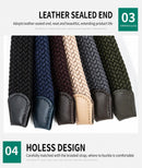 Men's Woven Belt Black 01