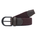 Men's Woven Belt Brown 01