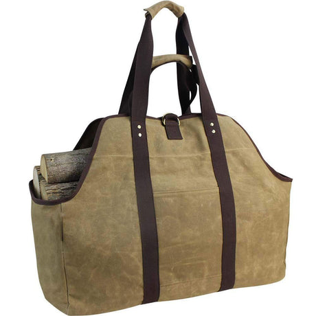 Firewood Storage Bag Khaki