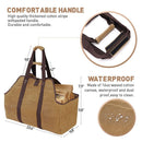 Firewood Storage Bag Khaki