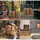 Firewood Storage Bag Khaki