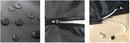 Black 600D Oxford Full Outboard Motor Cover, Thickened & UV Resistant Boat Engine Protector (Fits 30-60 HP)