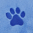 Blue Pet Towel 50x100cm 3Pcs