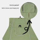 Windproof Rainproof Outdoor Pet Coat-black