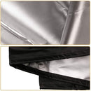Grey 420D Outdoor Boat Captain Chair Cover, UV-Resistant Sunshade Marine Rear Seat Protector (61 x 56 x 64 cm)