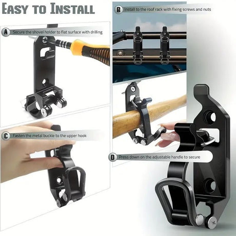 8 Pcs Fixed Hanging Latch Red
