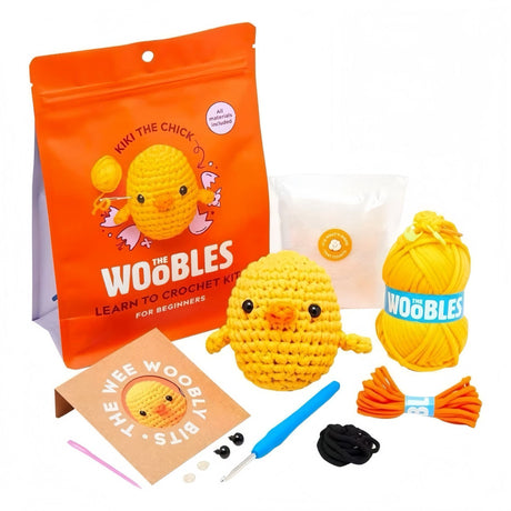 Chick & Lion Crochet Kit 009