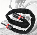Bike Combination Lock - Black Red, 0.9m