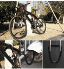 Bike Combination Lock - Black Red, 0.9m