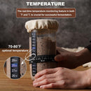 24oz Glass Sourdough Starter Jar, Fermentation Tool Set