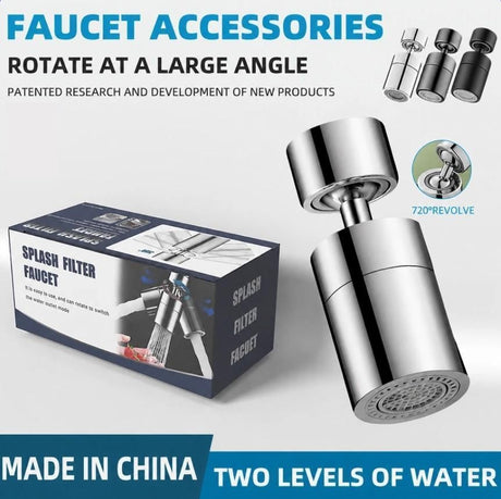Splash-proof Nozzle Silver