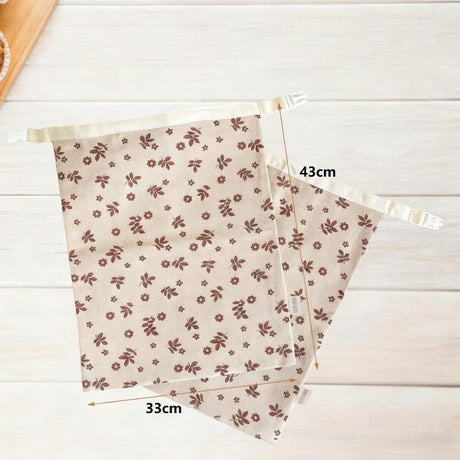 2 Pack Beeswax Bread Bags