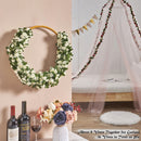 Artificial Rose Vine - White 2.5m