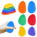 5Packs Silicone Sensory Stones Old