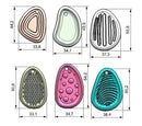 5Packs Silicone Sensory Stones Old