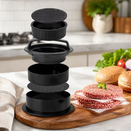 Hamburger Patty Press, Color Box Packaging