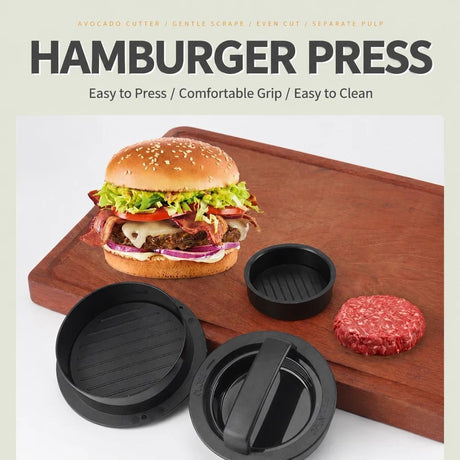 Hamburger Patty Press, Color Box Packaging