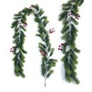 Christmas Artificial Pine Needle Red Berry Decoration