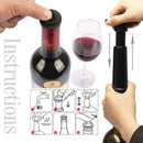 red Wine Vacuum Pump with Preserver Stopper, Wine Fresh Keeping Set