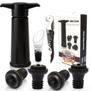 red Wine Vacuum Pump with Preserver Stopper, Wine Fresh Keeping Set