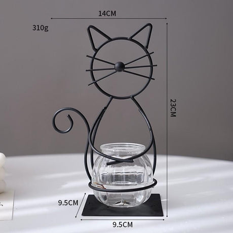 2 Pack Cat Iron Flower Ware-07