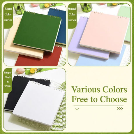 Lined Notebook Minimalist Black 60 Sheets/120 Pages