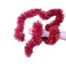 Thick Tinsel Garland 2M Party Decor Red 5pcs
