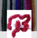 Thick Tinsel Garland 2M Party Decor Blue 5pcs