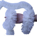 Thick Tinsel Garland 2M Party Decor White 5pcs