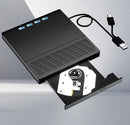CD/DVD Burner & Card Reader Black