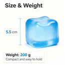 Soft Cube Squishy 5.6cm Stress Relief Fidget Toy (pink)
