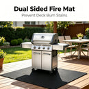 Dual Sided Fire Mat Prevent Deck Burn Stains(48*40IN)