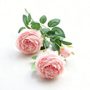 Artificial Pink French Peony, Sweet Decor, 2 Pack